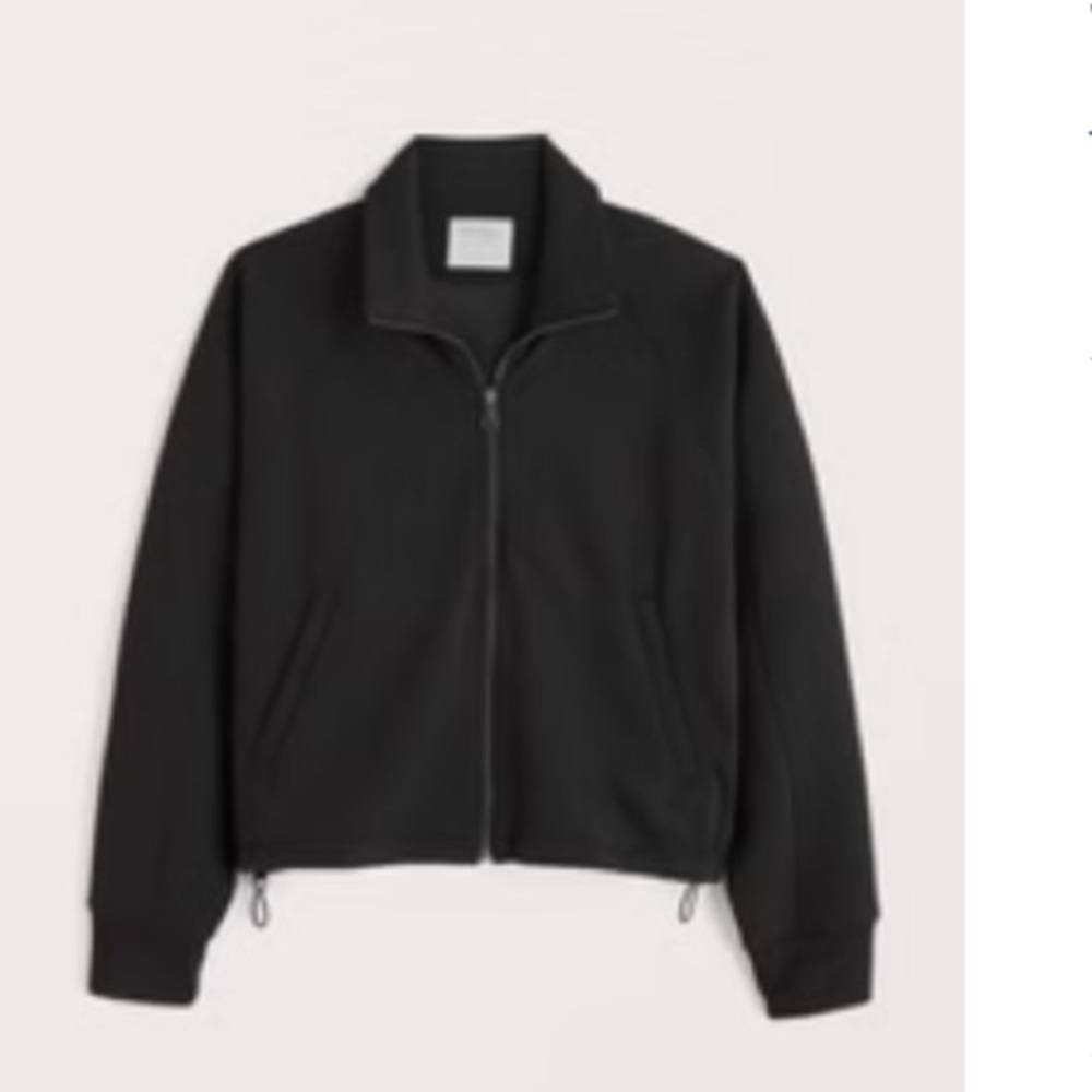 Women's Black YPB neoKNIT Cinched Full-Zip, NWT